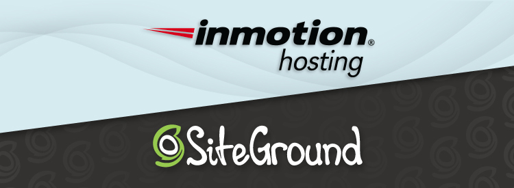siteground vs inmotion hosting banner image